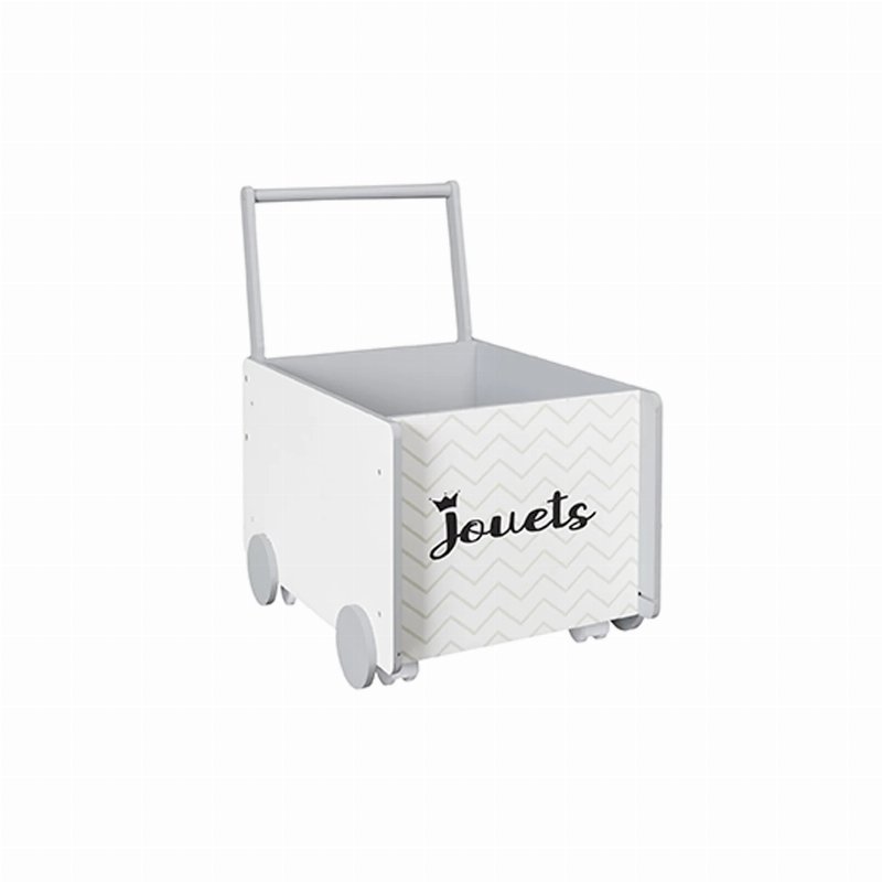 Hkh Carrinho De Arrumação Infantil Para Quarto Branco