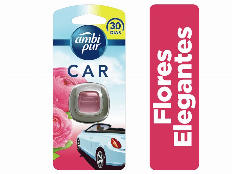 Ambientador Carro Ambipur Vent Clip Brisa Floral