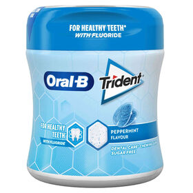 Pastilhas Elásticas Oral-B Peppermint Trident 68 gr