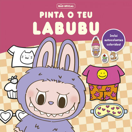 Livro De Colorir - Pinta O Teu Labubu Vários Autores