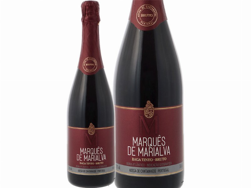 Espumante Tinto Marquês De Marialva Touriga Nacional Baga Bairrada Bruto 0.75 l