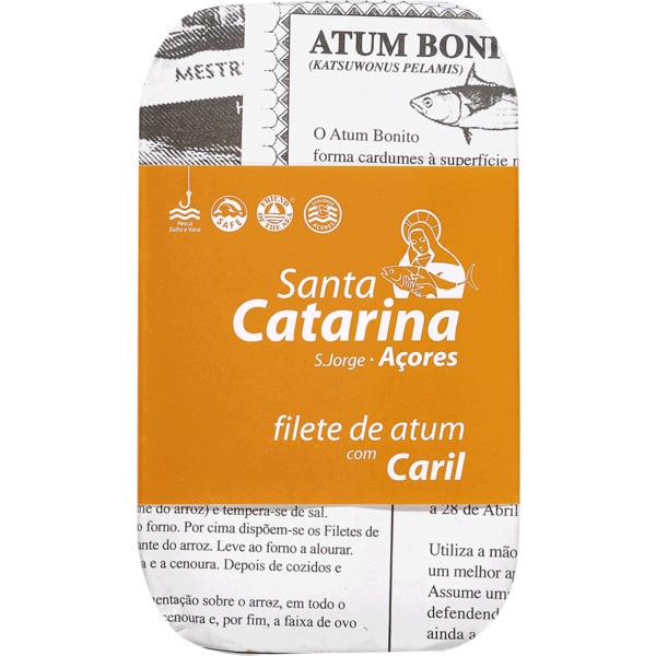 Filetes De Atum Com Caril 120 g