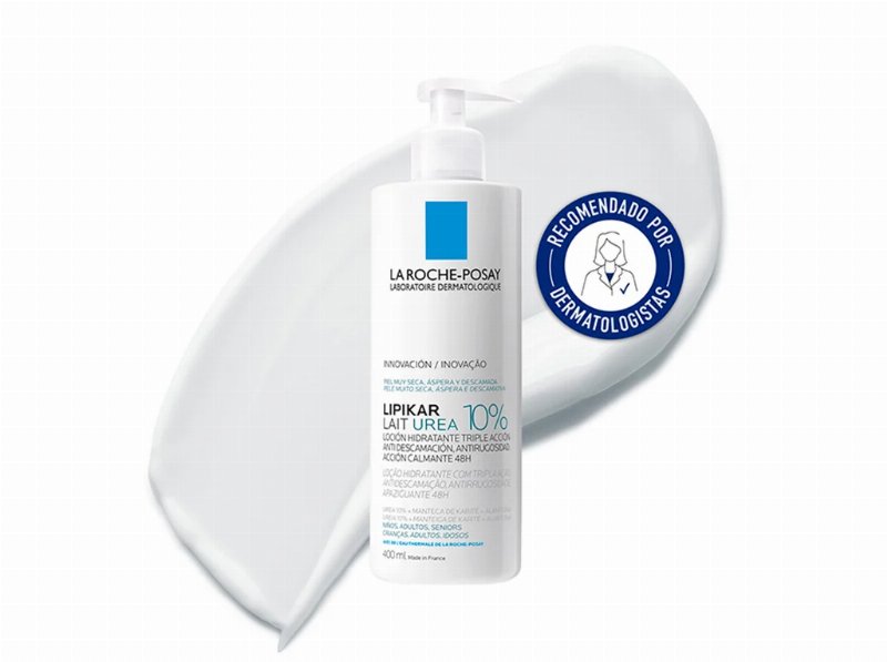 Leite La Roche Posay Lipikar Urea 10% 400 ml