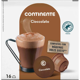 Cápsulas De Chocolate Continente 16 Un