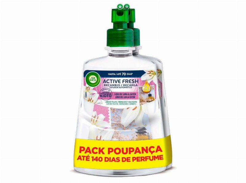 Ambientador Portátil Airwick Af Jardins Quioto Rec 2Un