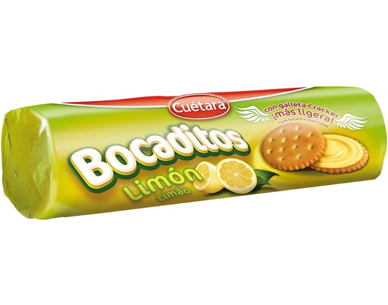 Bolacha Cuétara Bocaditos Recheada Limão 150 g
