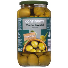 Azeitona Verde Gordal Continente 560 gr