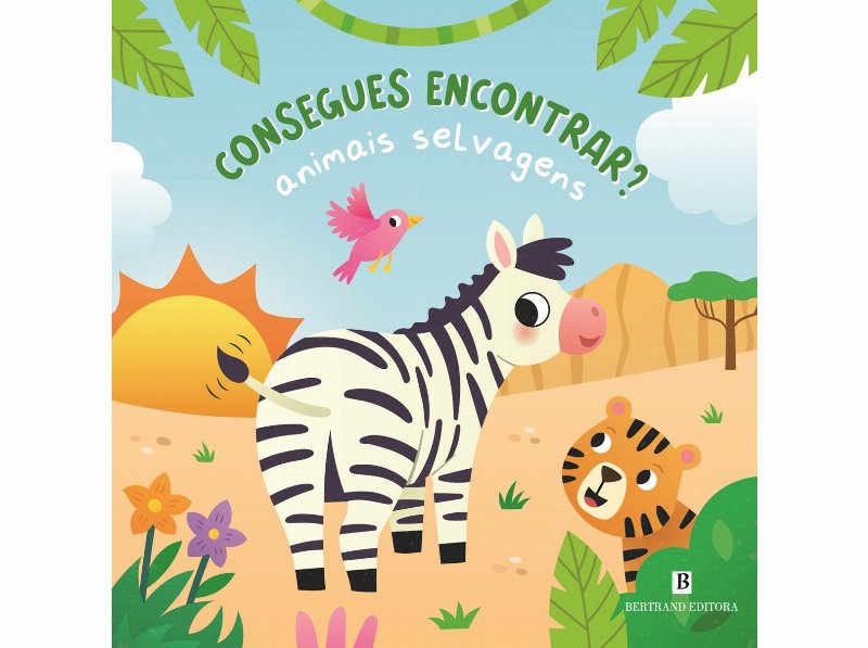 Livro Consegues Encontrar? - Animais Sevagens