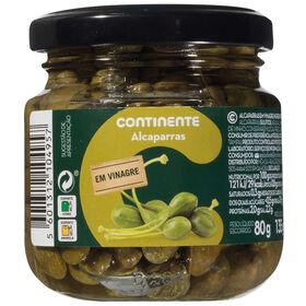 Alcaparras Em Vinagre Continente 135 gr (Peso Escorrido: 80 gr)