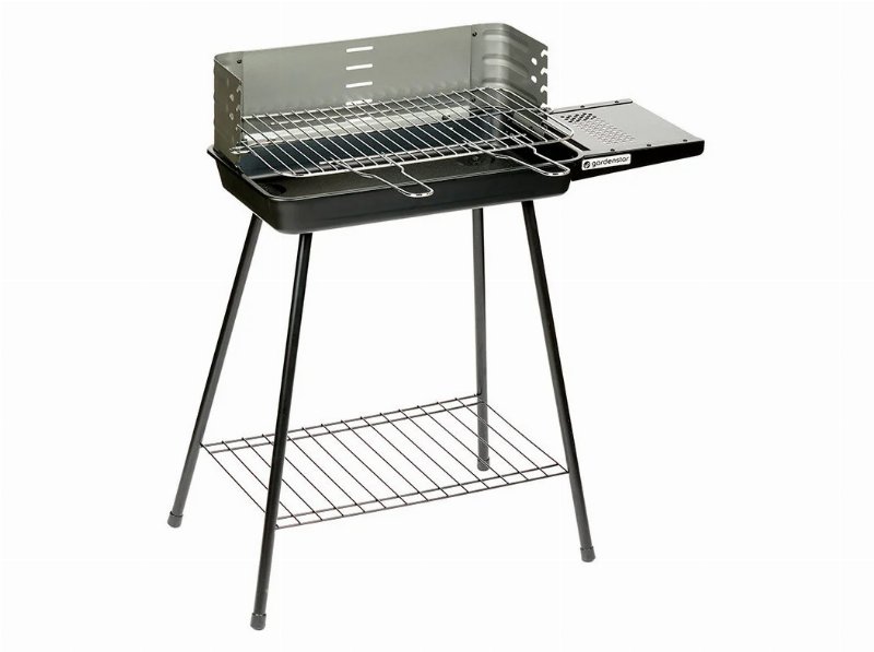 Barbecue Carvão Gardenstar Preto 78X39X79Cm