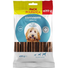 Snack Para Cão Adulto Stick Dentário Pack Poupança Continente 420 g