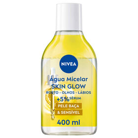 Água Micelar Skin Glow Com Infusão De Sérum Nivea 400 ml