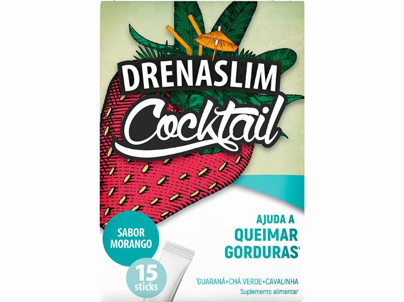 Suplemento Drenaslim Sticks Cocktail 15Un