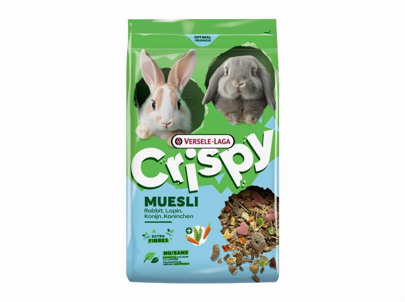 Ração Coelho Versele Laga Crispy Muesli 2.5 kg