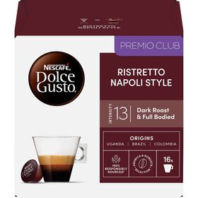 Cápsulas De Café Ristretto Napoli Int 13 Nescafé Dolce Gusto 16 Un