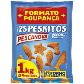Peskitos De Pescada Sem Glúten Pescanova 1 kg