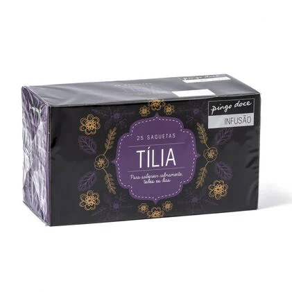 Infusão De Tília Saquetas Pingo Doce 25Un