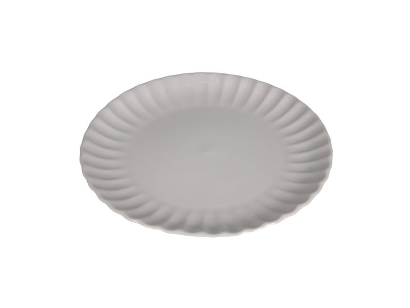 Prato Raso Petal Actuel Grês 27Cm