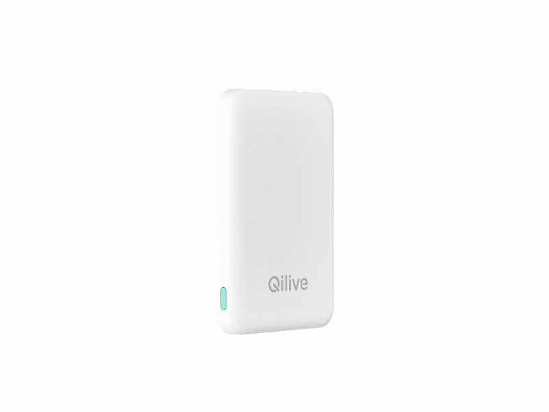 Powerbank Magnético Qilive 600188211 Branco 5 000 Mah 15W