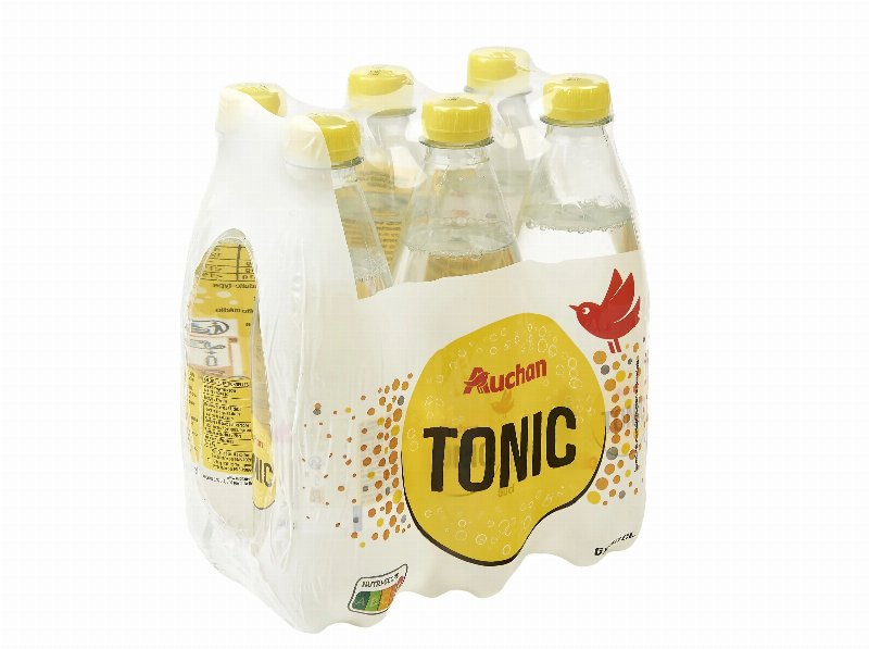 Água Tónica Auchan Gaseificada 6X0.50 l