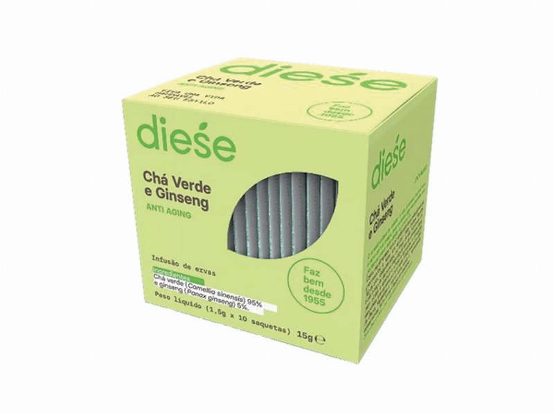 Chá Verde Diese Verde + Ginseng 15 g