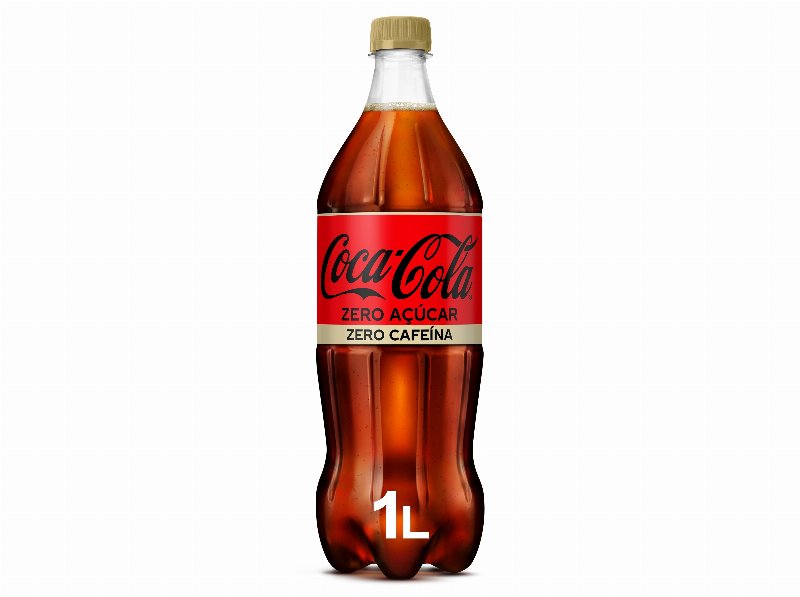 Refrigerante Com Gás Coca-Cola Zero Cafeína E Açúcar 1 l (Sdr)