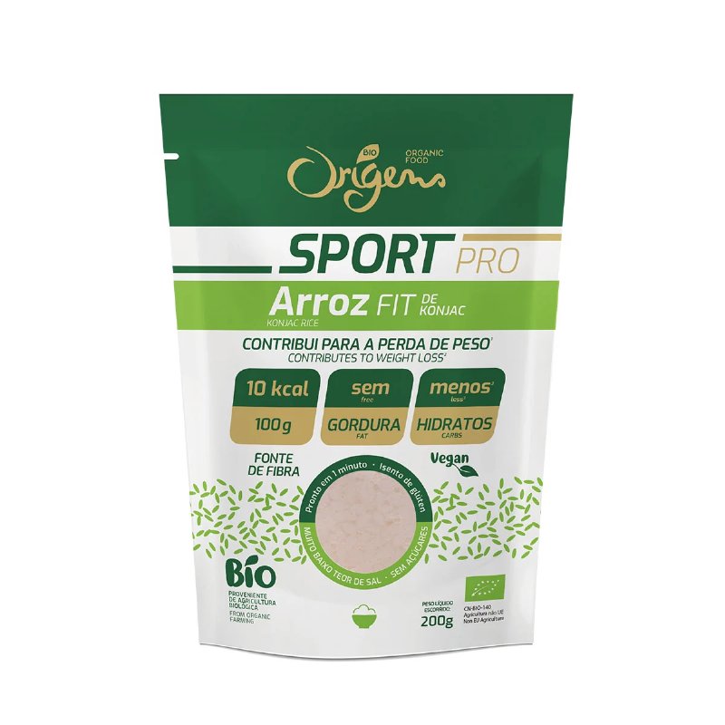 Arroz Origens Bio Fit Konjac Sport 270 g