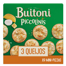 Mini Pizzas De Três Queijos Buitoni Piccolinis 270 gr (9 Un)