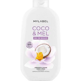 Gel De Banho Mel E Coco Mylabel 750 ml