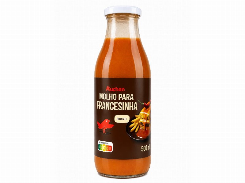 Molho Para Francesinha Auchan Picante 500 g