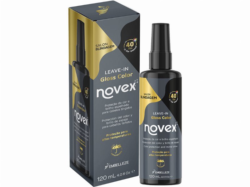 Leave-In Novex Blindagem Gloss Color 120 ml