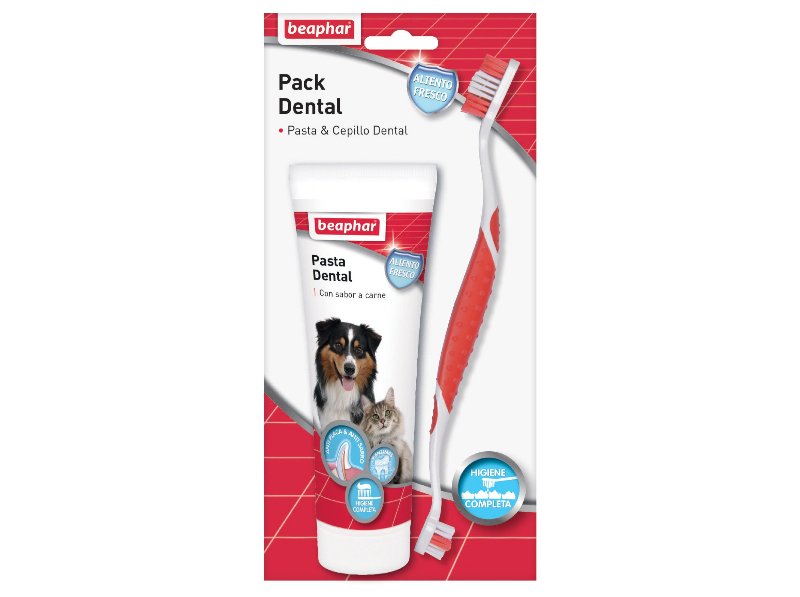 Pasta Dental + Escova Beaphar Cão/Gato