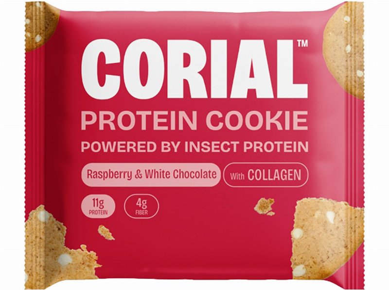 Bolacha Proteica Corial Insecto Framboesa 50 gr