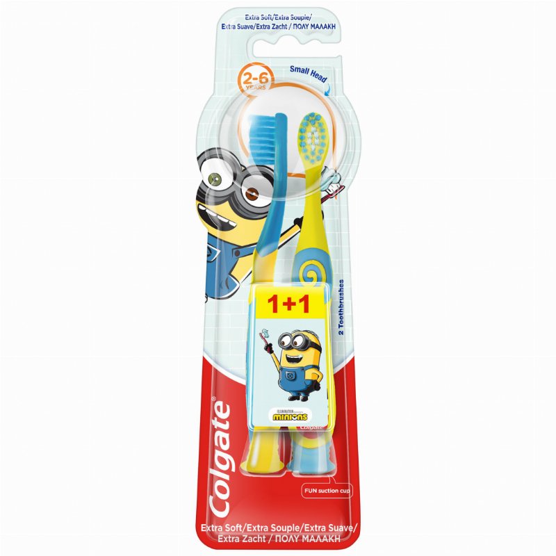 Escova De Dentes Infantil 2 A 6 Anos Colgate 1Un