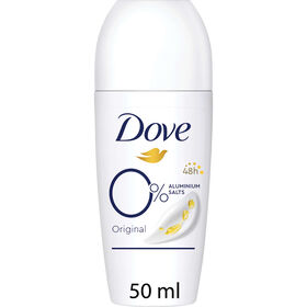 Desodorizante Roll On Original 0% Alumínio Dove 50 ml