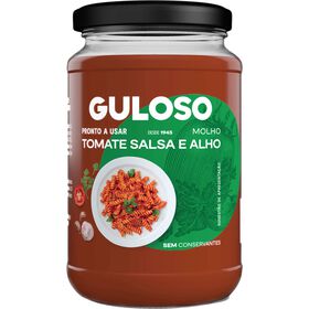 Molho De Tomate, Salsa E Alho Guloso 350 gr