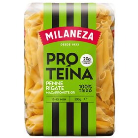 Massa Penne Rigate Proteína Milaneza 500 gr
