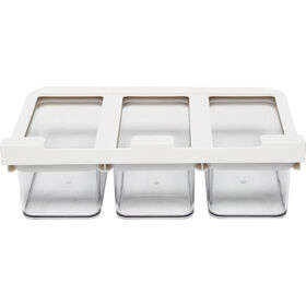 Organizador Suspenso 3X900 ml Para Frigorífico Kasa