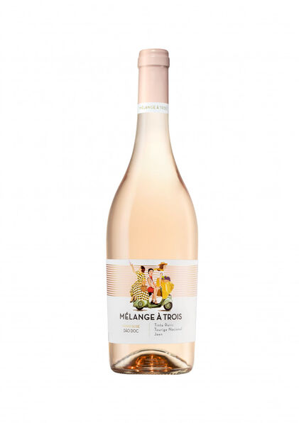 Vinho Rosé Dão Carvalhais Mélange À Trois Quinta Dos Carvalhais 0.75L