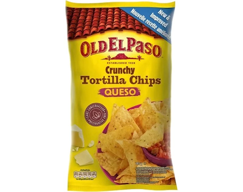Tortilla Old El Paso Chips Queijo 185 g