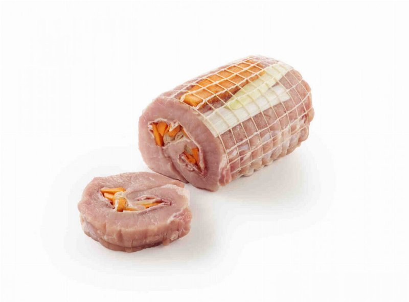 Roti De Porco Com Cenoura, Alho Francês E Bacon Nosso Talho 1Kg