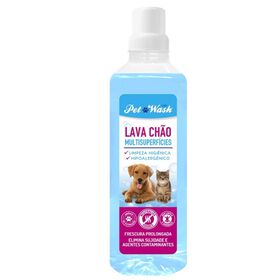 Lava Chão Para Cão E Gato  Multisuperfícies Pet Wash 1 l