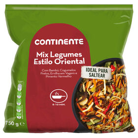 Mistura De Legumes Orientais Continente 750 gr