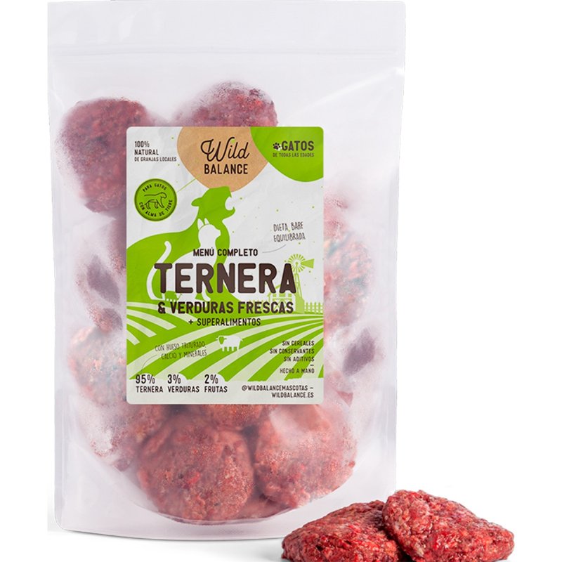 Alimento Para Gato Vitela E Verduras 1 kg