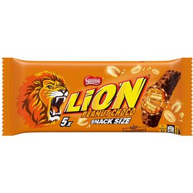 Snack Chocolate E Amendoim Lion 155 gr (5 Un)