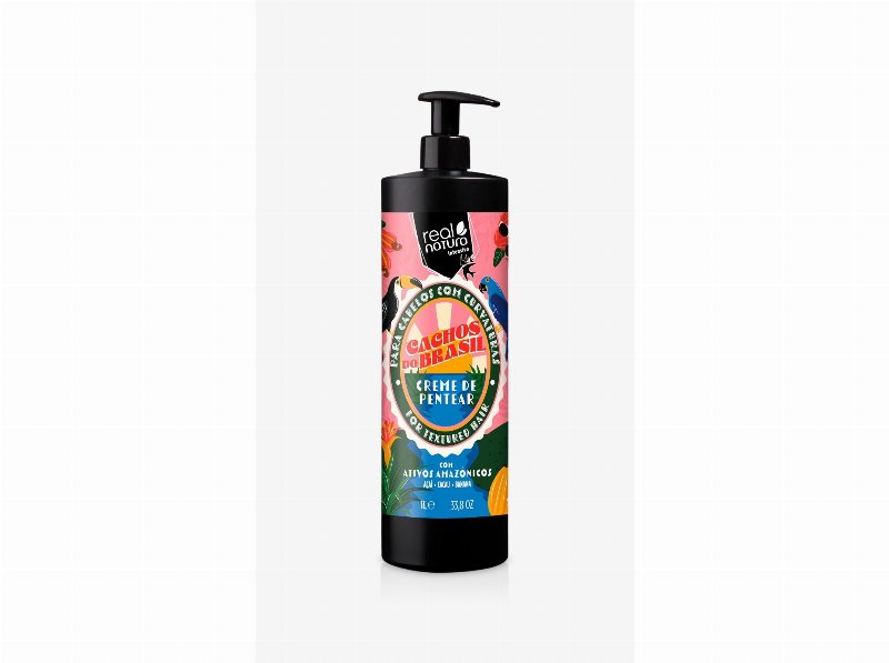 Creme Pentear Real Natura Cachos Do Brasil 1 l