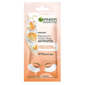 Máscara Facial De Tecido Olhos Antipapos Garnier Skin Active 1 Un