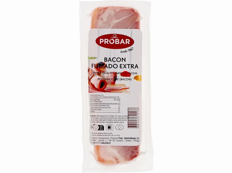 Bacon Fumado Probar Extra Pedaços 190 g