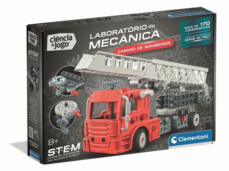 Laboratório De Mecânica Clementoni Camião De Bombeiros