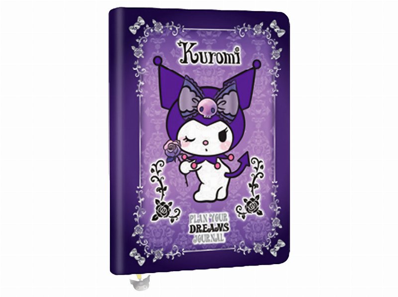 Caderno De Notas Kuromi 13X18Cm